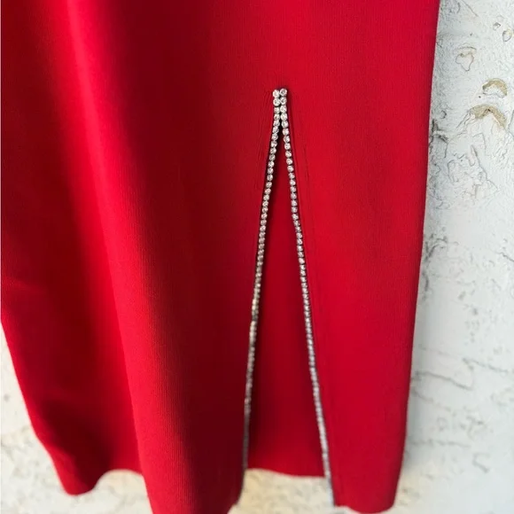 Michael Kors Red Sleeveless Dress - Picture 3 of 6